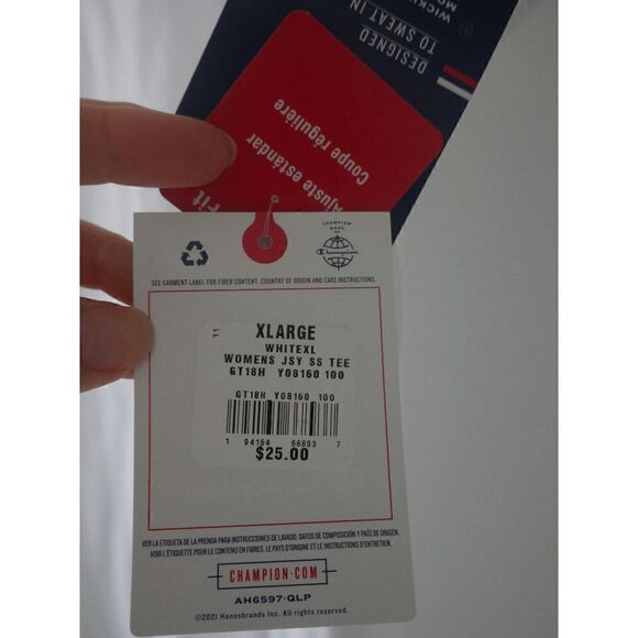 Champion The Classic T-Shirt white XL - Picture 5 of 7